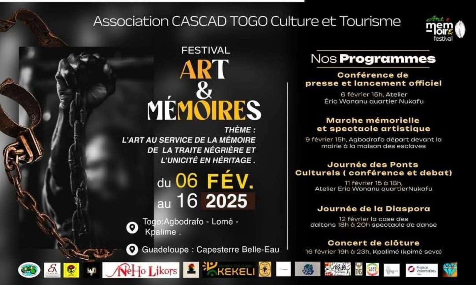 Festival Art & Mémoires 2025