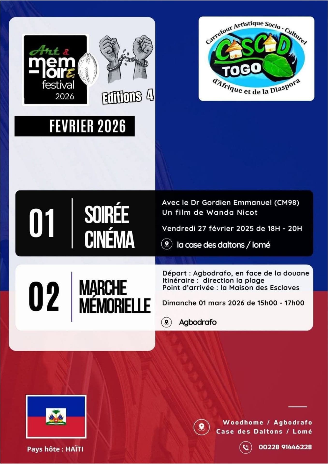 Festival Art & Mémoire 2026