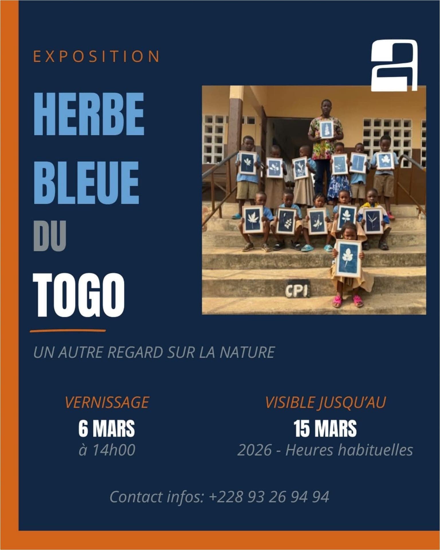 Exposition « Herbe Bleue du Togo »