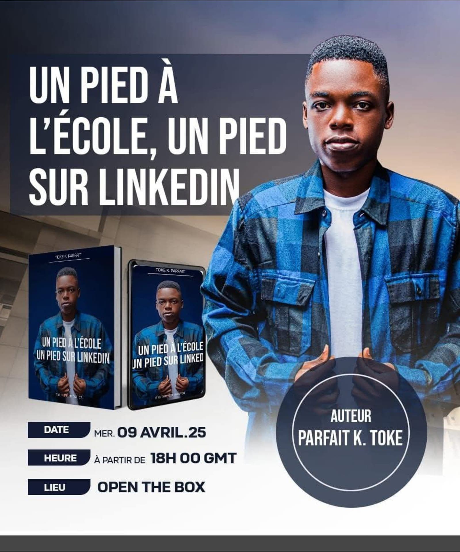 Lancement du livre – Parfait K. Toke